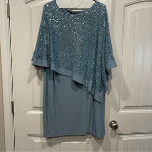 22W Plus Size Cocktail Dress